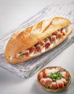 bánh mì heo quay